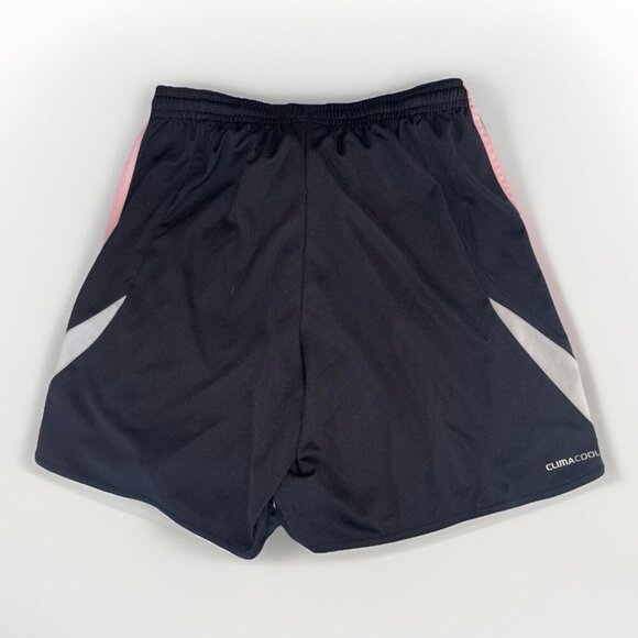 Adidas ClimaCool Black Shorts with Pink Stripes Elastic Waist Women's Size Small - Picture 6 of 6